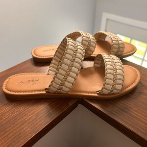 Stylish Cream Sandals